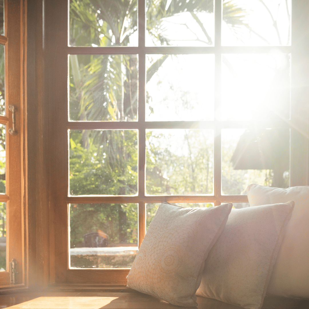 Light through a window frame, representing a single truth opening into deeper meaning
